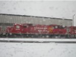 CP 6306 in the Snow